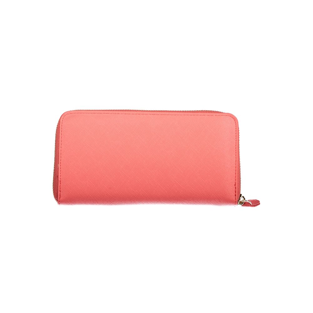 Valentino Bags wallet in pink polyethylene